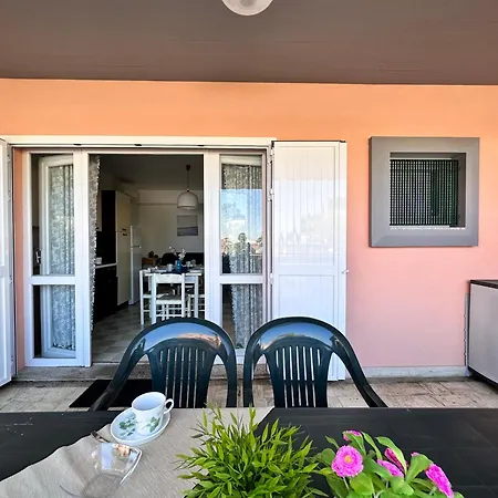110 - Appartamento Trilocale A Marcelli Al Piano Terra Al Residence Pineta Vicino Al Mare - Spiaggia Inclusa Appartement